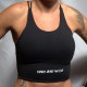 Sport bra KELLY model black| VERY BAD WOD