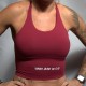 Brassière sport rose framboise KELLY | VERY BAD WOD