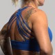 Sport bra ISABEL model electric blue | VERY BAD WOD