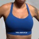 Sport bra ISABEL model electric blue | VERY BAD WOD