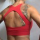 Sport bra HELEN model red | VERY BAD WOD