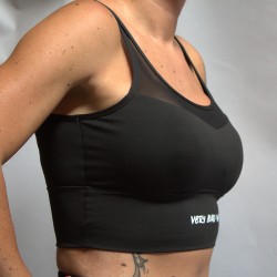 Sport bra NANCY model black| VERY BAD WOD