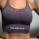 Sport bra NANCY model purple | VERY BAD WOD