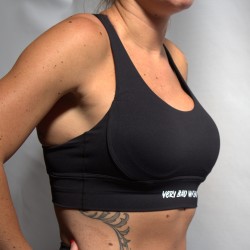 Sport bra EVA model black| VERY BAD WOD