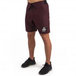 Men's burgundy SOFT short | VERY BAD WOD