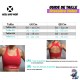 Brassière sport rouge HELEN | VERY BAD WOD