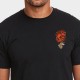 T-Shirt Homme FLOOR ON FIRE noir | JUSTHANG