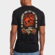 T-Shirt Homme FLOOR ON FIRE noir | JUSTHANG