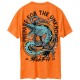 Men's orange T-Shirt PREPARE FOR THE UNKNOWN | ROKFIT