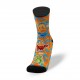 Multicolor workout socks DINO - KIDS SOCKS | LITHE APPAREL