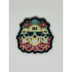 Patch PVC 3D velcro noir ALWAYS WITH MY BUDDY'S | VERY BAD WOD