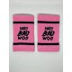 Bandes de poignet absorbantes - SWEATBANDS rose clair| VERY BAD WOD