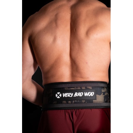 VERY BAD WOD Weightlifting Belt camo| VERY BAD WOD