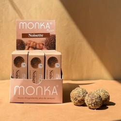 Boite de 3 Energy Balls MONKA BALLS - NOISETTE| MONKA