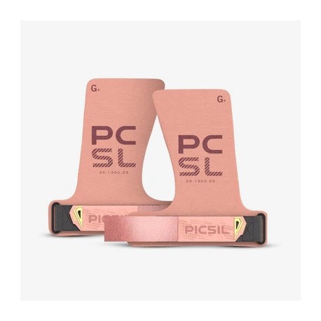 Maniques HYBRID avec ou sans magnésie HERON Rose Gold GRIP CrossFit® | PICSIL