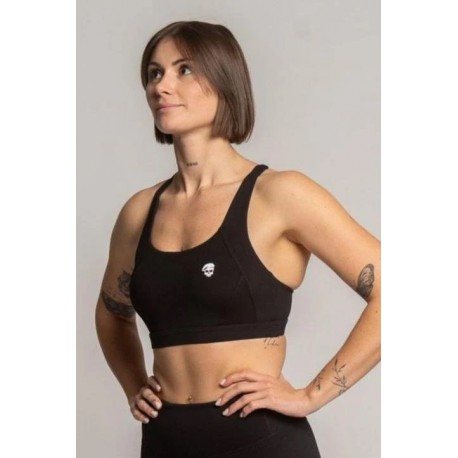 Training bra black KAMILA for women | BARBELL REGIMENT