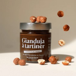 GIANDUJA Spread -  Dark Chocolate 200 Gr| MONKA