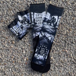Chaussettes sport noires LITHE Lift and Shut up – Cross Training