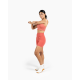 Brassière VELITES HOLO Low Neck – Rose Raspberry Medium Impact