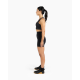 Brassière yoga VELITES noire maintien moyen