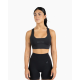 Brassière VELITES HOLO Low Neck noire vue de face