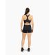 Brassière noire idéale pour fitness, yoga, haltérophilie, boxe