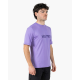 T-shirt CrossFit anti-odeur violet pour entraînement