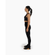 Athlète en mouvement pendant un WOD avec legging noir – legging CrossFit femme