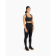 Legging noir VELITES HOLO porté en extérieur – legging running noir