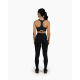 Packshot studio du legging VELITES HOLO noir – legging long taille haute
