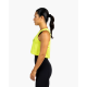 Tank crop top VELITES HOLO vert FERN – Technique & respirant