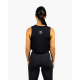 Tank crop top fitness technique noir – Taille XS à L