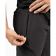 Pantalon sport unisexe noir HOLO avec chevilles resserrées