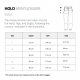 Pantalon jogging noir S-XXL VELITES coupe unisexe