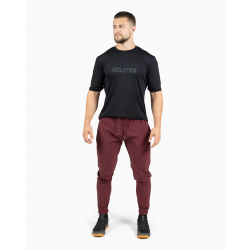 Jogger HOLO VELITES rouge Pomegranate unisexe training