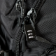 Sac à dos imperméable 45L Picsil noir avec port USB intégré