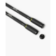 corde à sauter noire en aluminium pour entraînements Cross Training