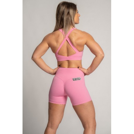 Short Femme KIMY rose light | BARBELL REGIMENT