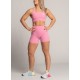 Short Femme KIMY rose light | BARBELL REGIMENT