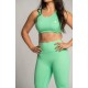 Legging Femme SOFY vert flashy | BARBELL REGIMENT