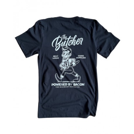 T-Shirt noir THE BUTCHER | BARBELL REGIMENT