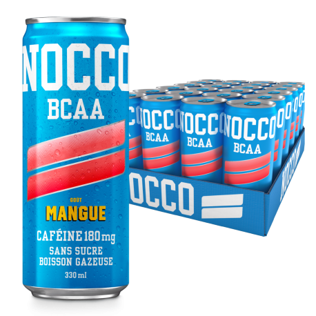 NOCCO boisson mangue sans sucre pour CrossFit® et fitness