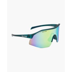 Lunettes Velites Raptor vert foncé-bleu portées pendant un WOD