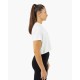 Crop top sport femme blanc pour entraînements CrossFit®