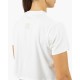 Crop top sport femme blanc pour entraînements CrossFit®