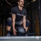 5 mm pair of Knee Sleeves Black / Gold | REHBAND