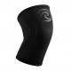 7 mm pair of Knee Sleeves Black and Carbon | REHBAND