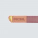Focus sur le velcro des maniques protection mains rose canyon