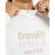 Détail capuche sweat à capuche sport technique blanc