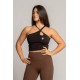 Brassière femme sport Diana noire - Barbell Regiment